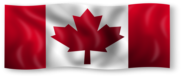Bild von der Flagge Kanadas
