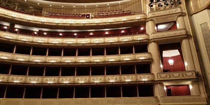 Die oberen Ränge der Staatsoper Wien