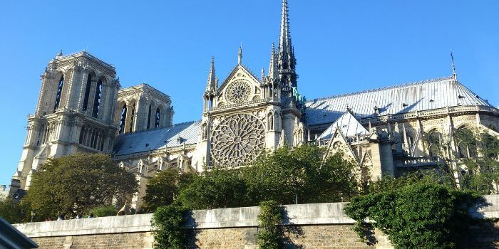 Bild von der Kathedrale Notre Dame Paris