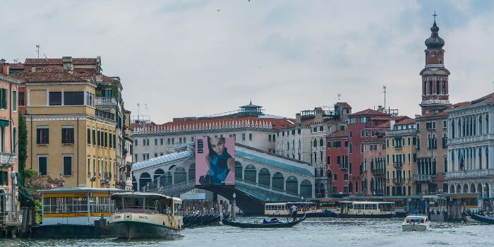 Bild von der Rialtobrücke